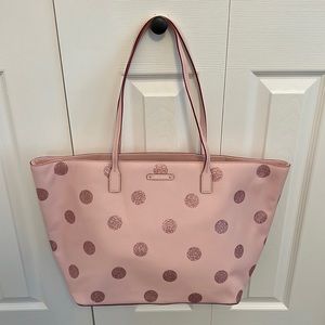 Pink Polka Dot Kate Spade Tote